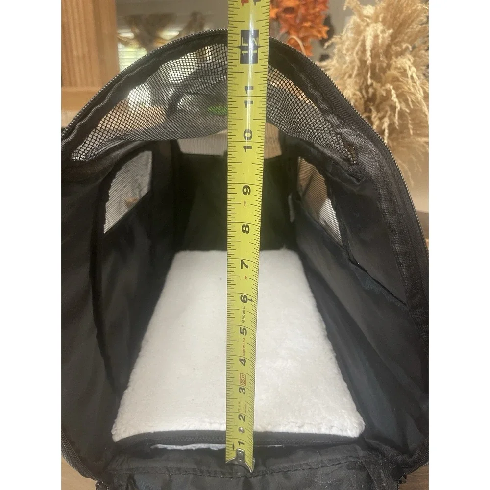 Brookstone Travel Carrier Pet Airline Carryon Soft Sided Collapse